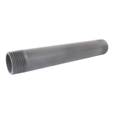 PVC Rohrnippel 1/2" AG/AG 500 mm 50 cm, Langnippel 1/2"